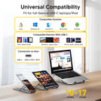 8-in-1 Multifunctional Laptop Docking Station