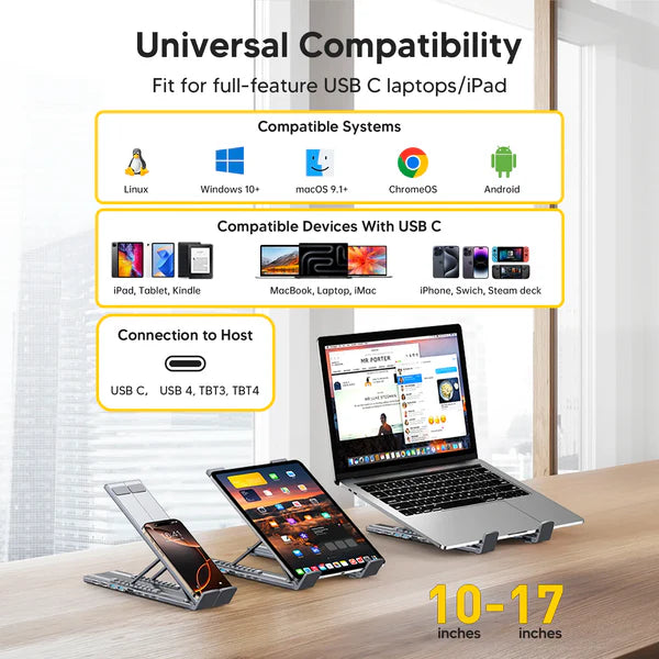 8-in-1 Multifunctional Laptop Docking Station