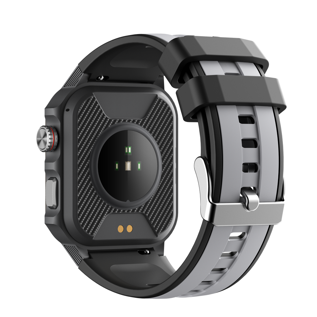 Smart Watch for Men 3ATM Waterproof Smartwatch 1.96 inch screen for Android and iOS Phones Fitness Tracker Watch with 100+ Sports Modes-2