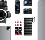 High-Speed USB 3.1 SD Card Reader - Dual Slot Type-C Adapter for SD & Micro SD