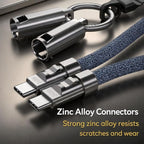 Hand Wrist 30cm 2 in 1 – Universal Cell Phone Strap with Built-in 240W USB C Charging Cable