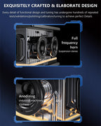 Ultra Heavy Bass Bluetooth Speaker - 40W RGB Light