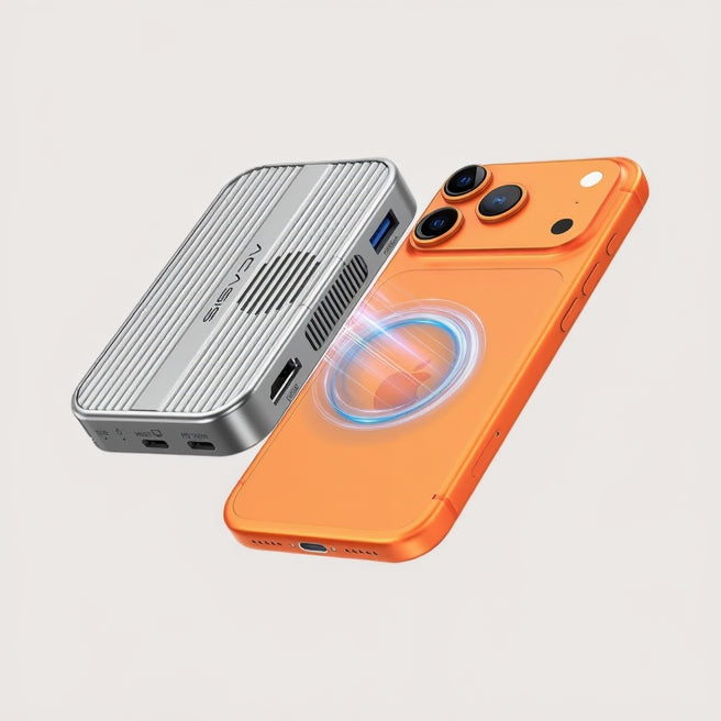 ACASIS 10Gbps Magnetic M.2 NVMe SSD Enclosure & USB-C Hub