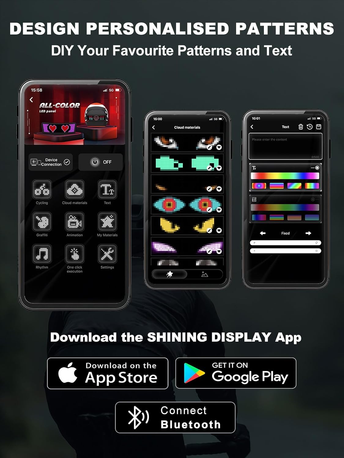 Smart Bike Helmet with LED Light & Turn Signals - Adjustable Safety Helmet for Adults & Teens