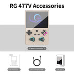 RG477V Retro Handheld Game Console – 12cm Touch Screen, 8GB RAM, 128GB Storage