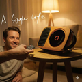 Portable Bluetooth CD Player - Retro Wall-Mounted Audio System