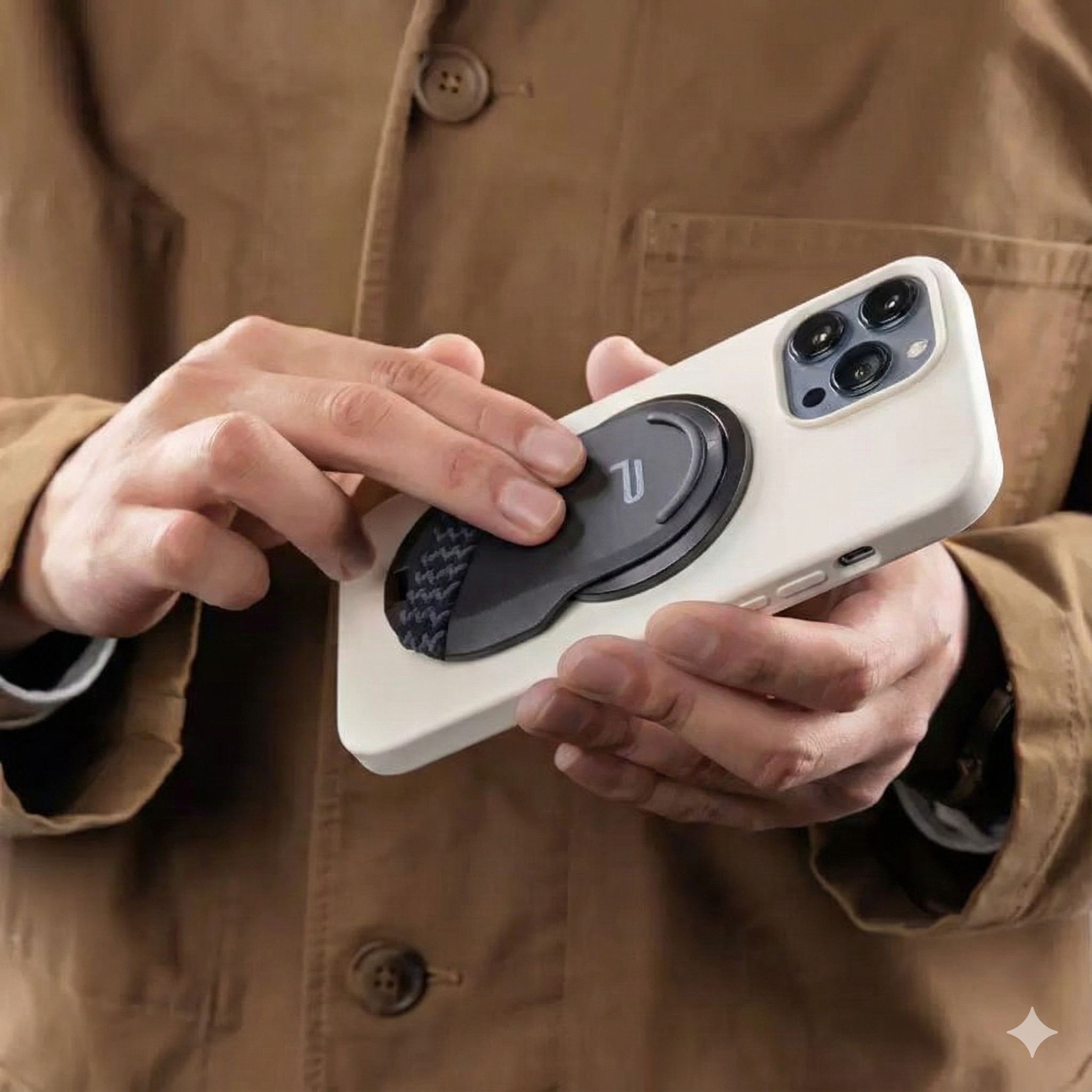 MagFlex Magnetic Phone Stand - Aluminum Alloy for iPhone & Android