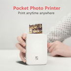 Mini Photo Printer - Portable Bluetooth Sticker Printer for iPhone & Android