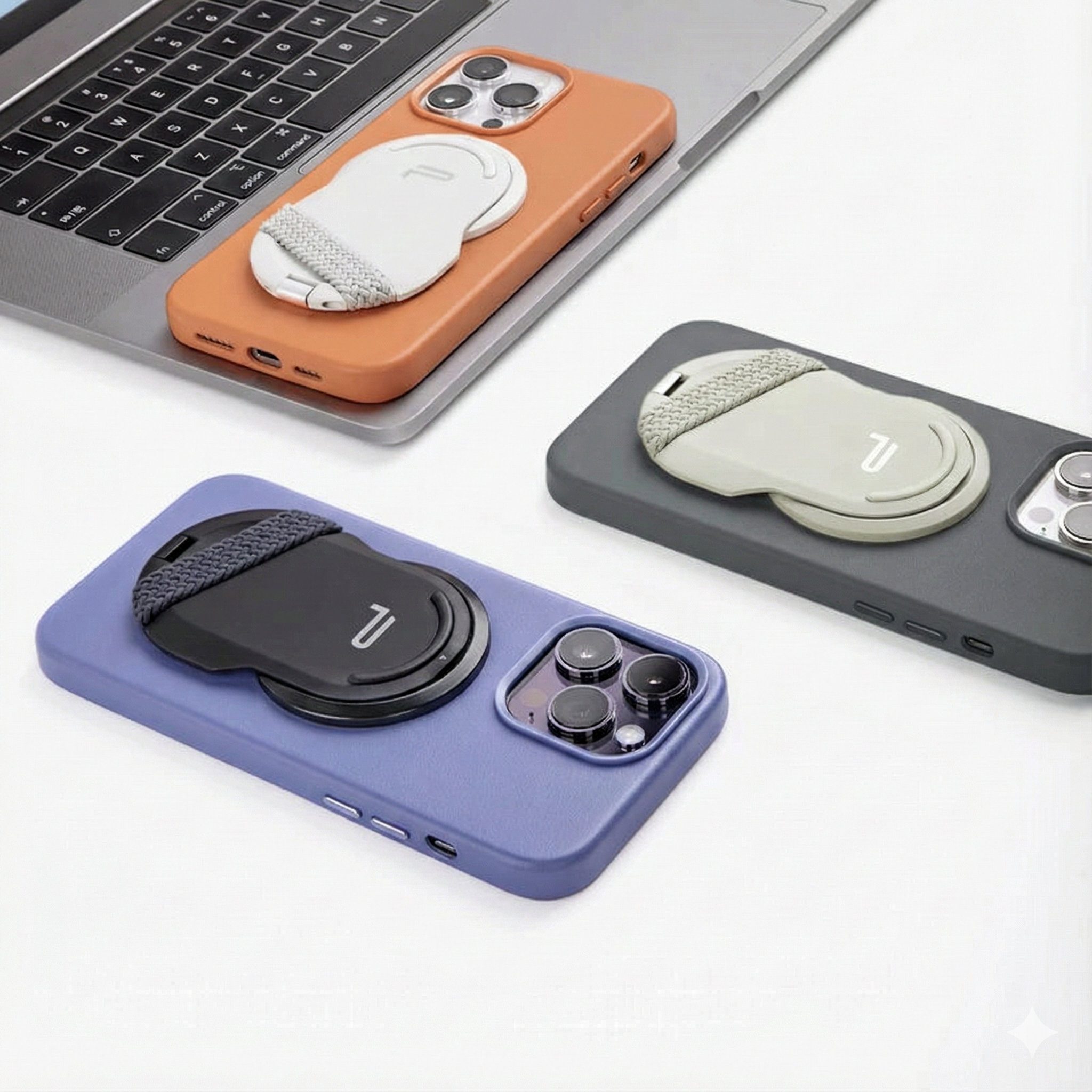 MagFlex Magnetic Phone Stand - Aluminum Alloy for iPhone & Android