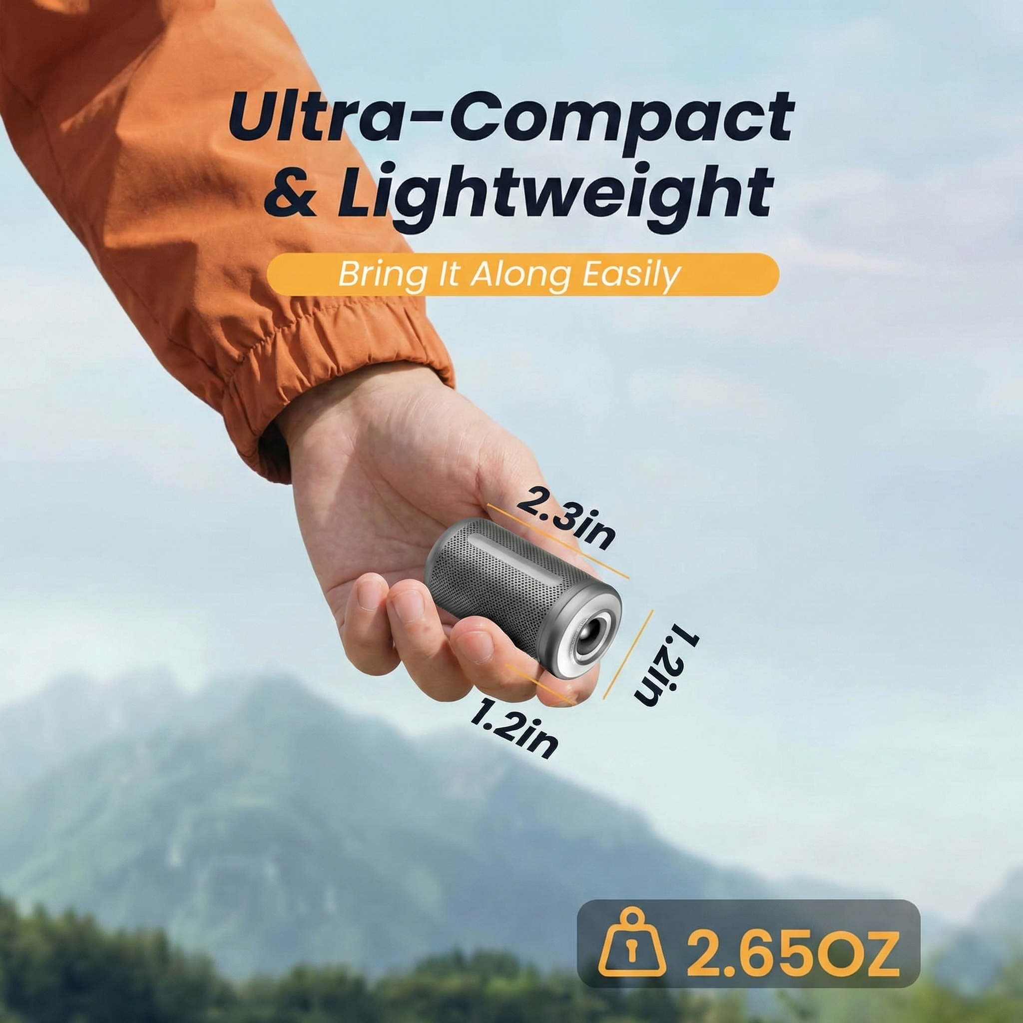 TurboBean Mini Air Pump - 22kPa Portable Electric Inflator/Deflator