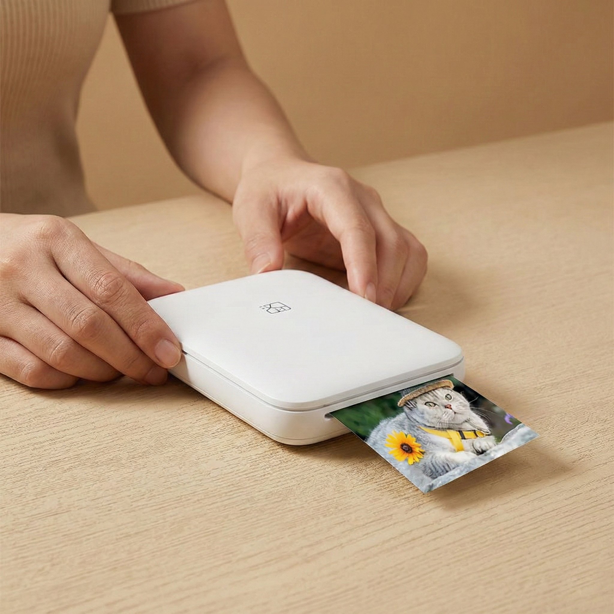 Mini Photo Printer - Portable Bluetooth Sticker Printer for iPhone & Android