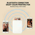 Mini Photo Printer - Portable Bluetooth Sticker Printer for iPhone & Android