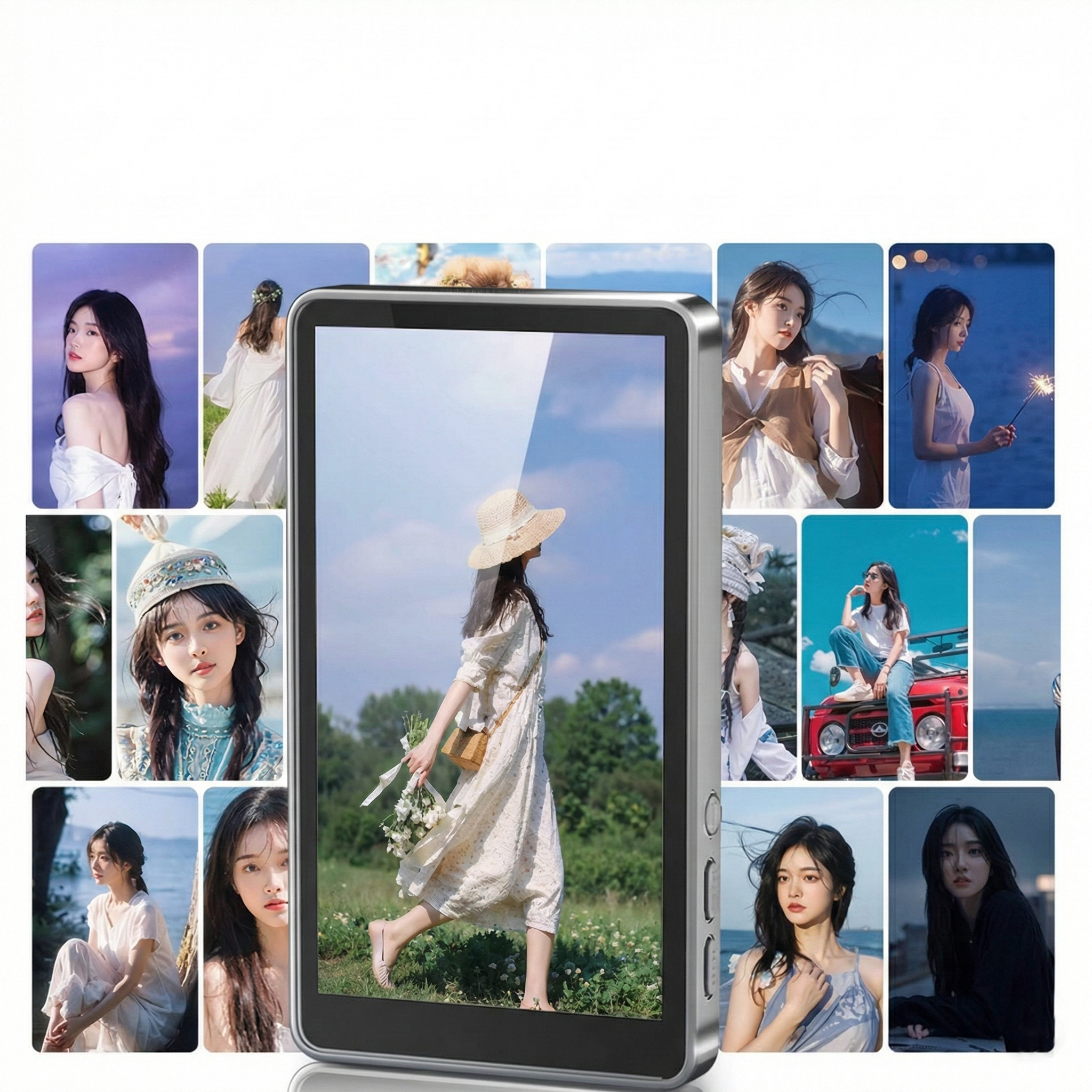 Magnetic Selfie Monitor - Vlog Companion for iPhone & Android
