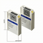 Retro Floppy Disk Power Bank - 10000mAh with Magnetic Attachment & 64Go Storage