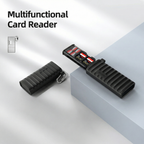 High-Speed USB 3.1 SD Card Reader - Dual Slot Type-C Adapter for SD & Micro SD