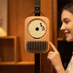 Portable Bluetooth CD Player - Retro Wall-Mounted Audio System