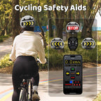 Smart Bike Helmet with LED Light & Turn Signals - Adjustable Safety Helmet for Adults & Teens