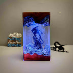 Alien Space Monster Night Light - Handmade Resin Lamp