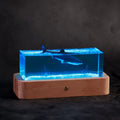 Handcrafted Whale Resin Lamp - Unique Ocean Decor
