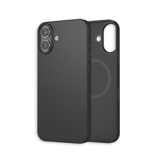 Coque silicone MagSafe iPhone 16 Plus - Noir-0